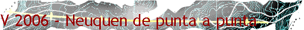 V 2006 - Neuquen de punta a punta
